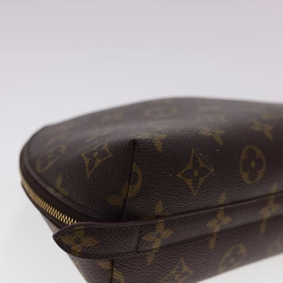 LOUIS VUITTON Monogram Trousse Demi Ronde Cosmetic Pouch M47520 LV Auth hk660 - Picture 16 of 16